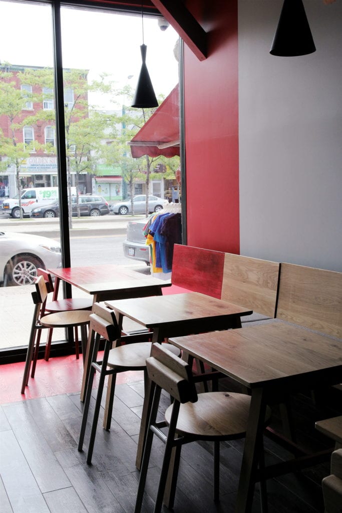 Levetto Chinatown Interior: Red Corner