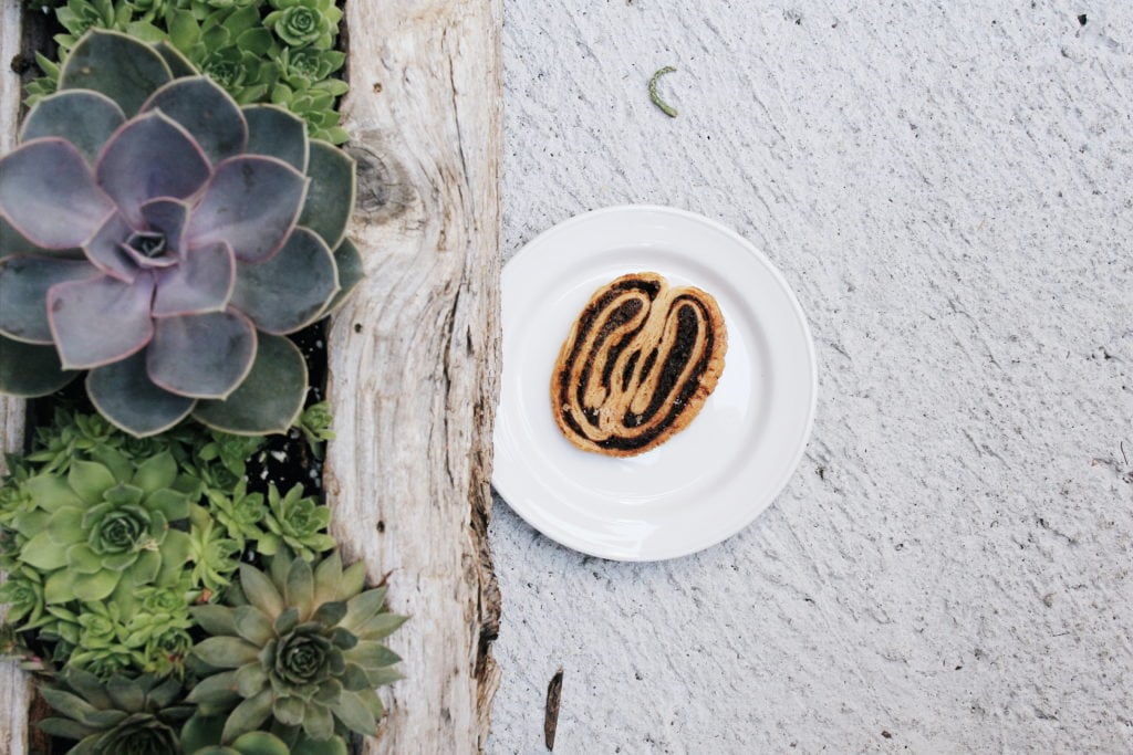 Hot Black Coffee: Lemon Poppyseed Palmier