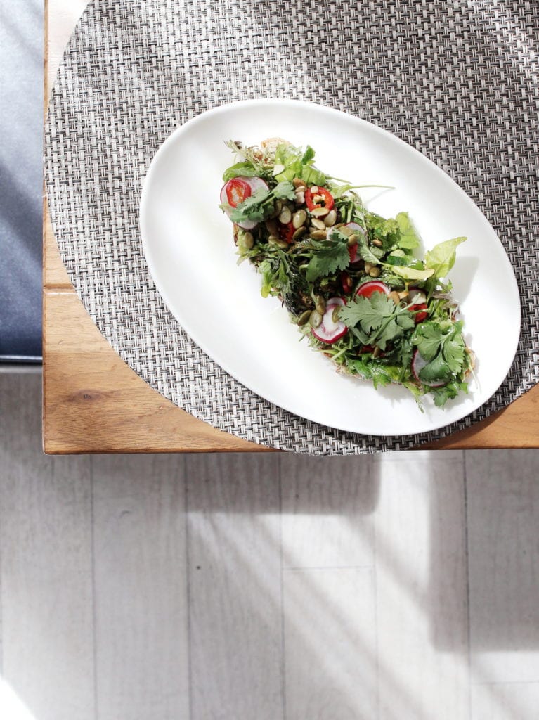 The Chase Fish and Oyster: Avocado Toast