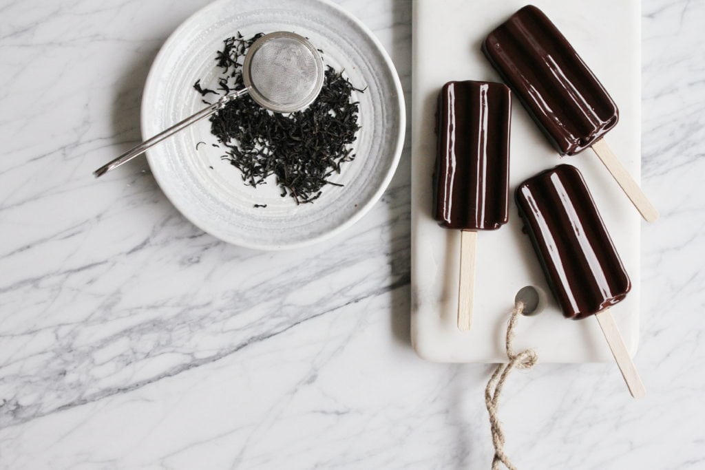 Lactose Free Earl Grey Fudesicles