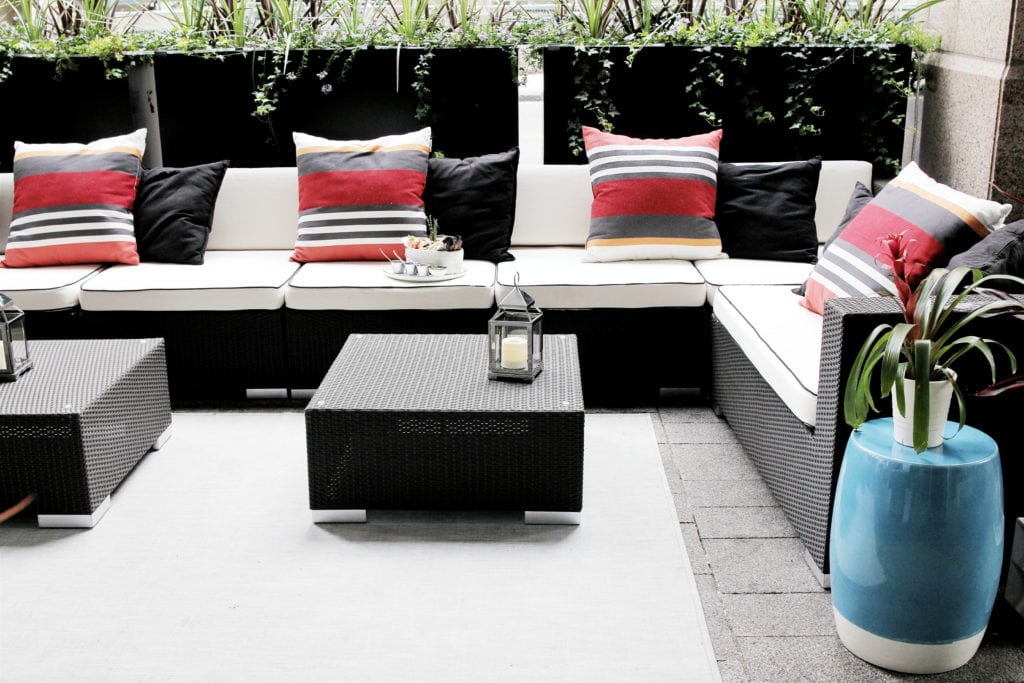 Miku Toronto: Patio Lounge Area