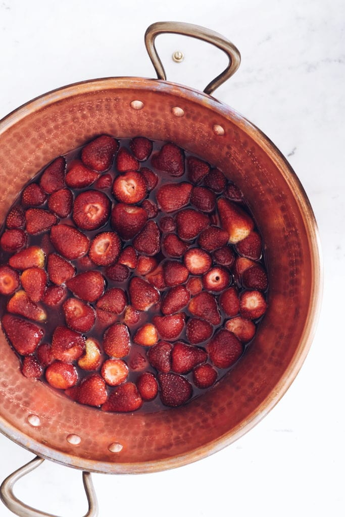 Kitten and the Bear: Macerated Strawberries