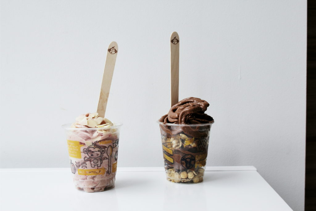 Nanashake: Strawberry Funshine + Minty Chocolate