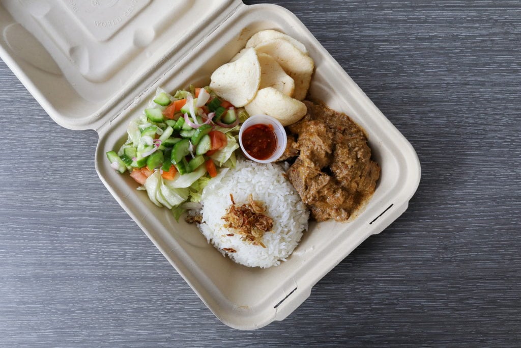 Satay Sate: Rendang, curried beef
