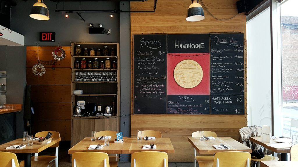 Hawthorne Food & Drink: Interior