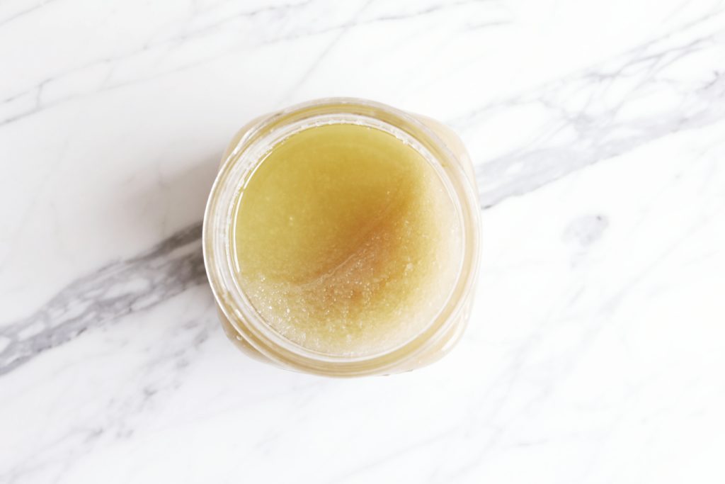 DIY Body Scrub: Natural Oil Separation, just mix and use
