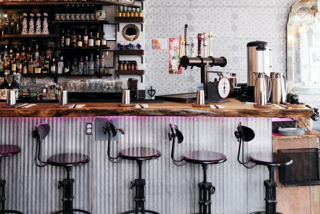 Menami Toronto: Interior Bar Area