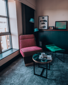 Dublin: The Alex Hotel, Suite Seating Area