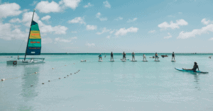 Aruba: SUP Pilates with Vela Aruba