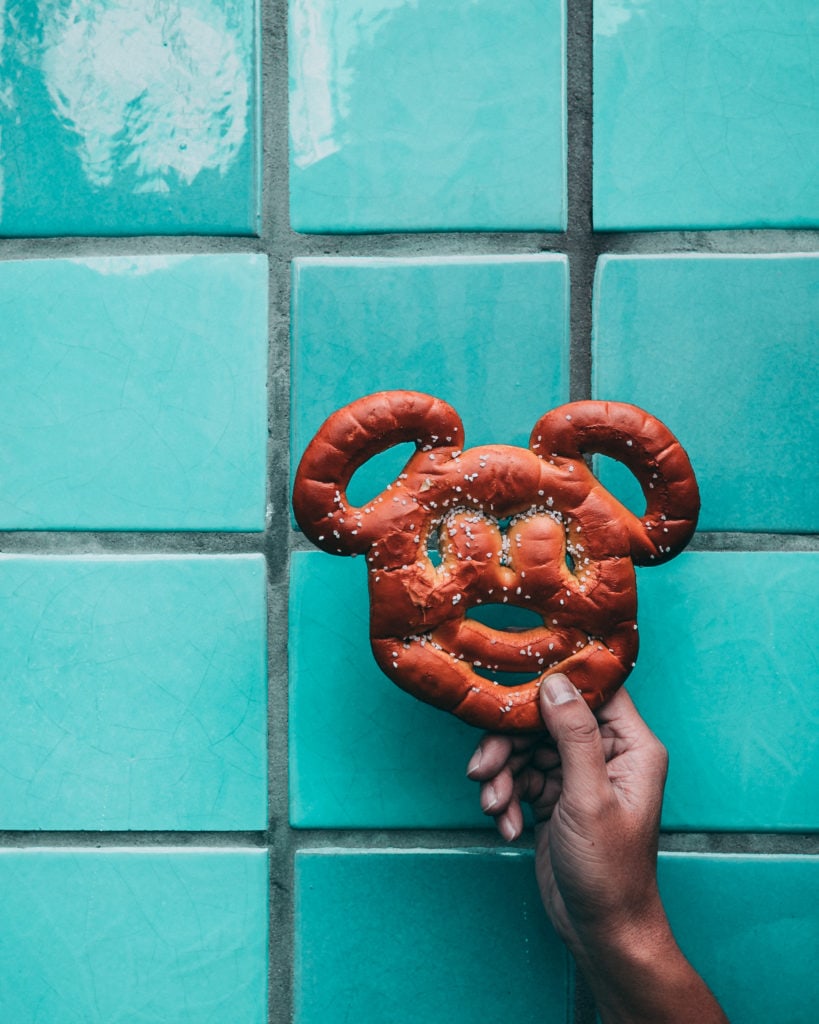 Disneyland: Mickey Mouse Pretzel