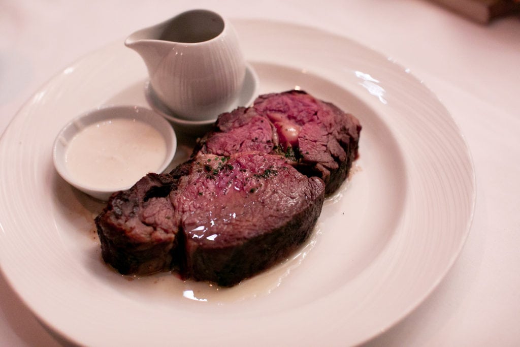 Disneyland: Steakhouse 55, Prime Rib