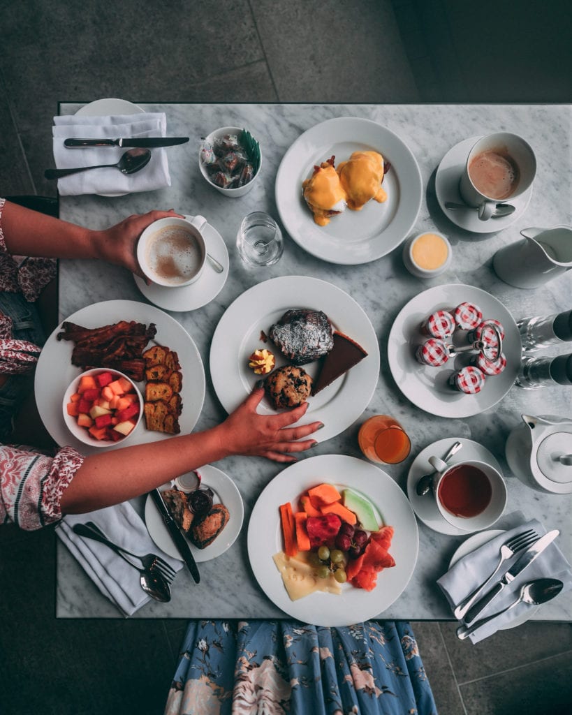 Bora Bora: Conrad Bora Bora Nui Morning Breakfast Buffet