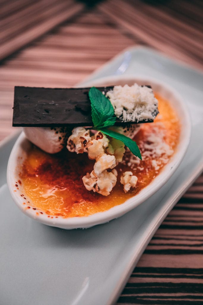 Sandals Montego Bay 5 Star Global Gourmet Culinary Tour: Butch's Seafood & Steak, Willy Wonka Crème Brûlée