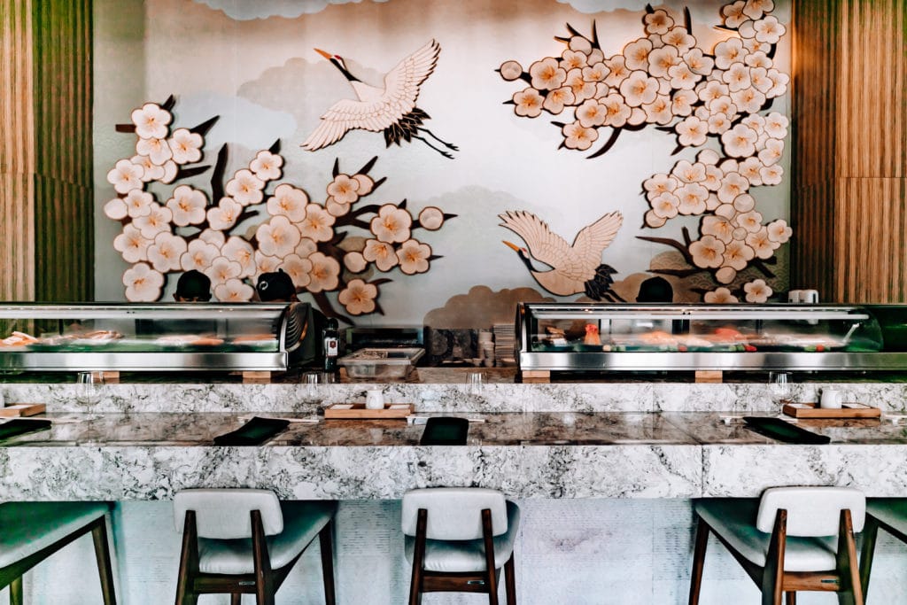 Sandals Montego Bay 5 Star Global Gourmet Culinary Tour: Soy Sushi Bar, Interior