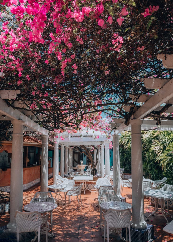 Sandals Royal Caribbean 5 Star Global Gourmet Culinary Tour: Le Jardinier Outdoor Seating Area