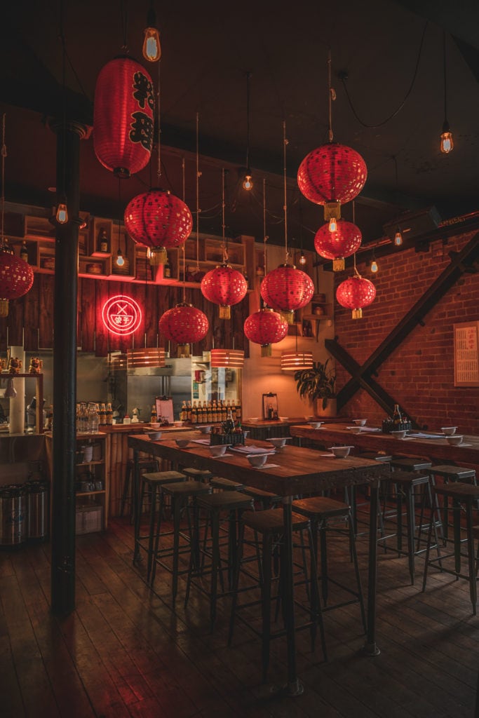 Christchurch, New Zealand: Interior, Pot Sticker Dumpling Bar