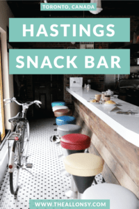 Hastings Snack Bar Toronto Canada