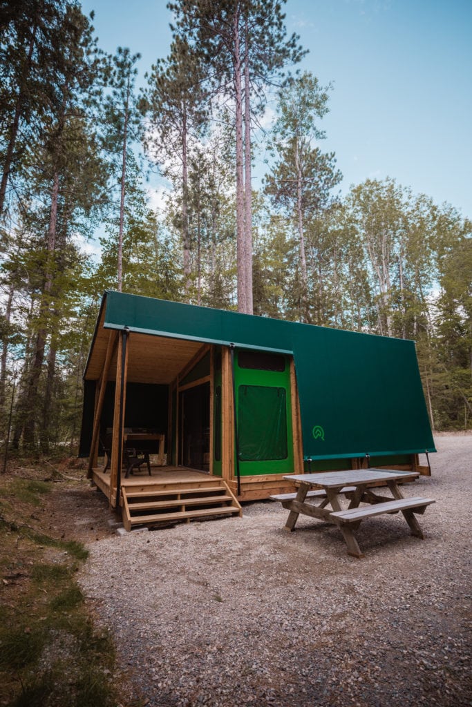 Quebec, Abitibi-Témiscamingue: Opémician National Park , Ready To Camp