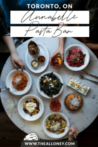 Annabelle Pasta Bar Toronto Canada
