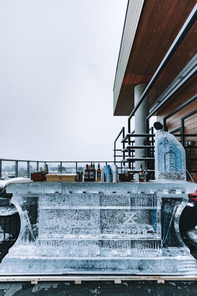 Andaz Ottawa Byward Market: Copper on Ice, Ice Bar