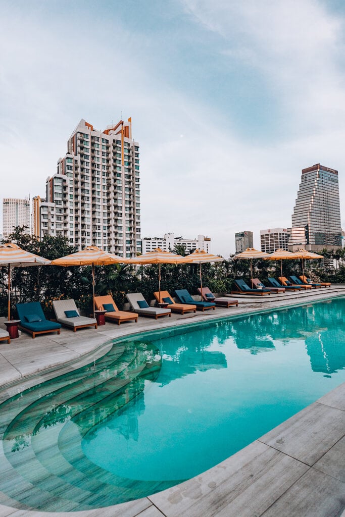 The Standard Bangkok Mahanakhon Rooftop Pool